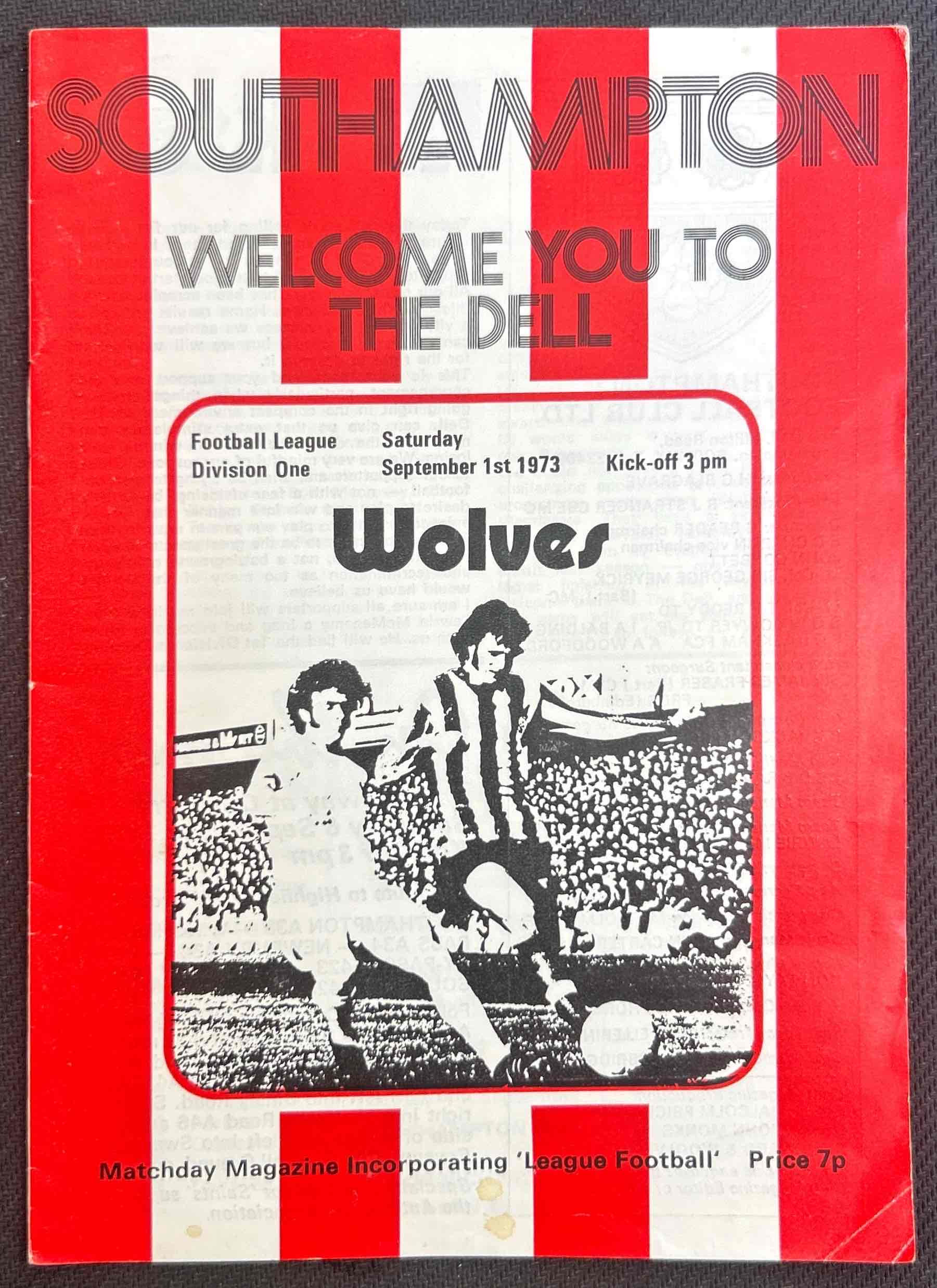 Southampton V Wolves