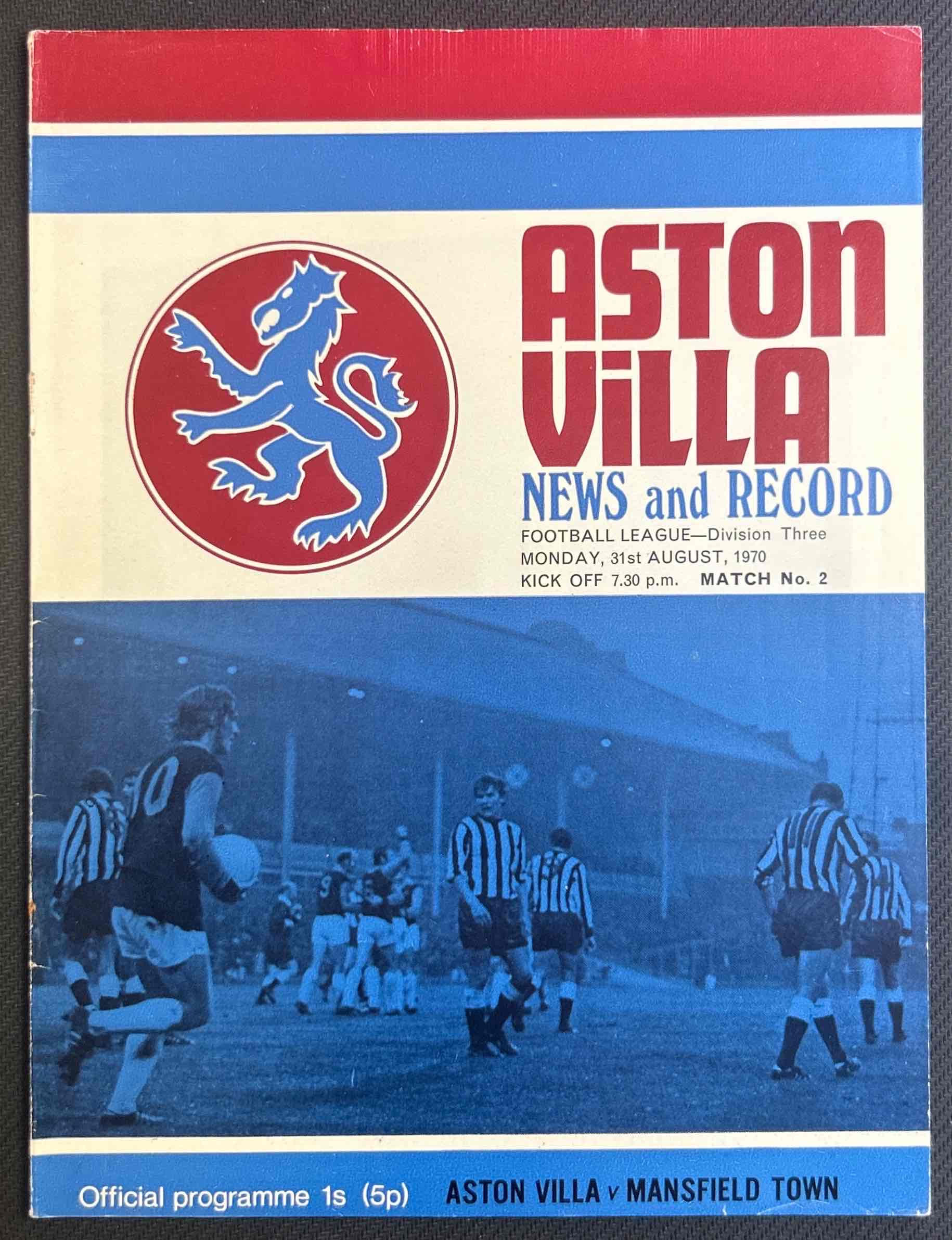 Aston Villa V Mansfield