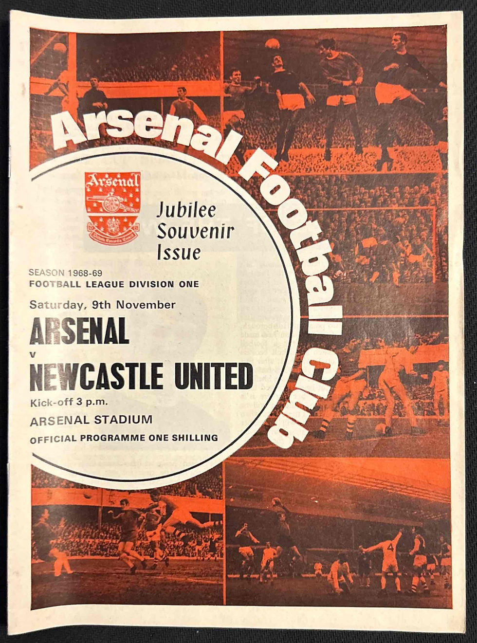 1968 Nov 9 Arsenal V Newcastle