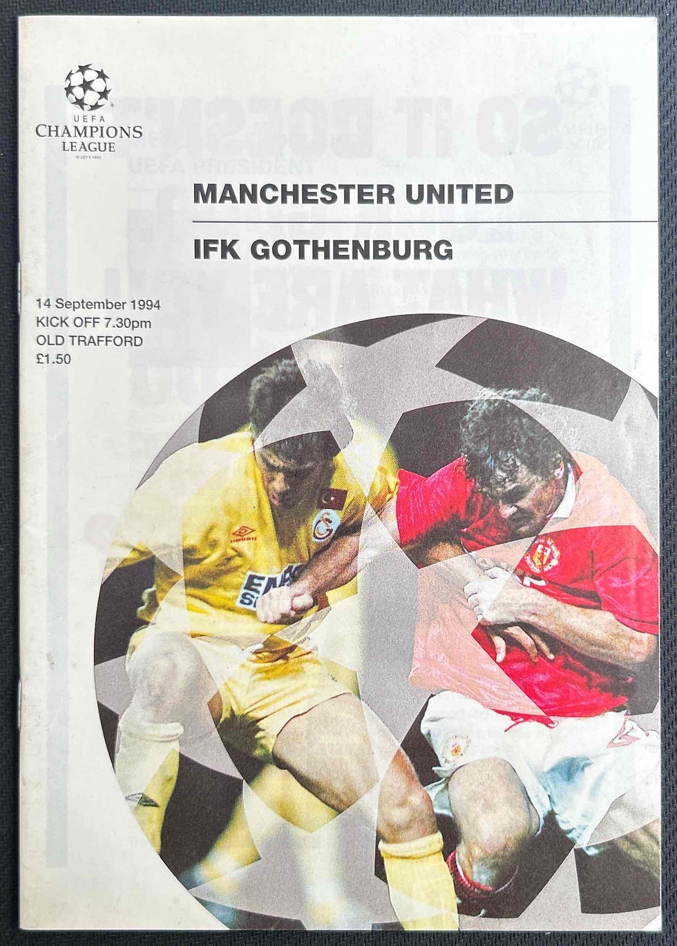 Man United V IFK Gothenburg