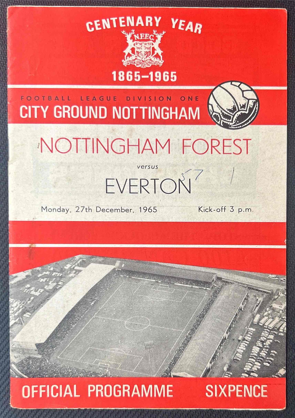 Nottingham Forest Football Programme