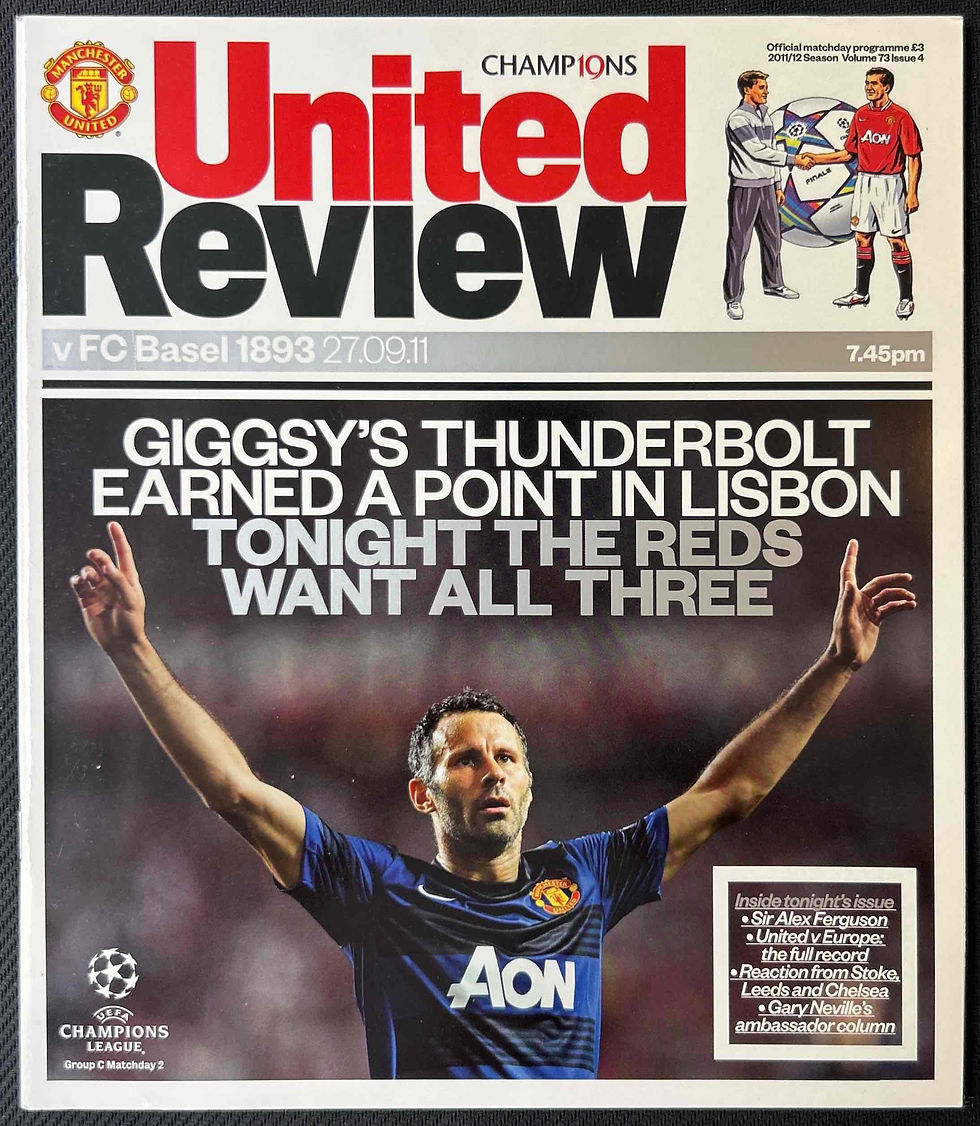 Man United V FC Basel