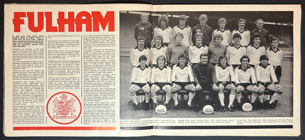 1979 Aug 18 Birmingham V Fulham