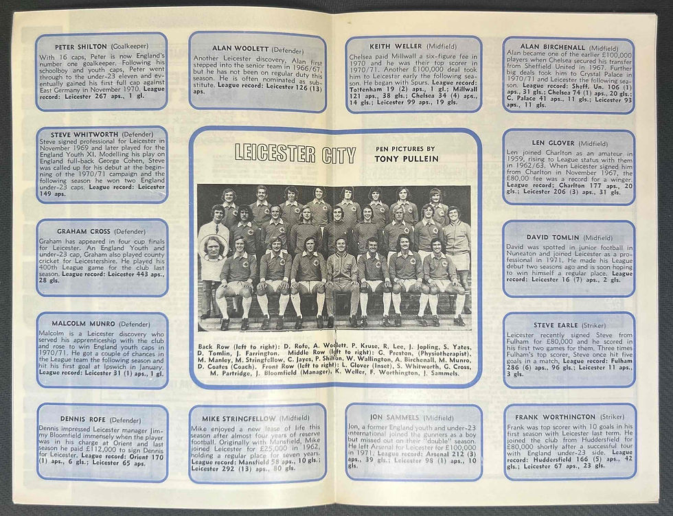 1974 Mar 9 QPR V Leicester