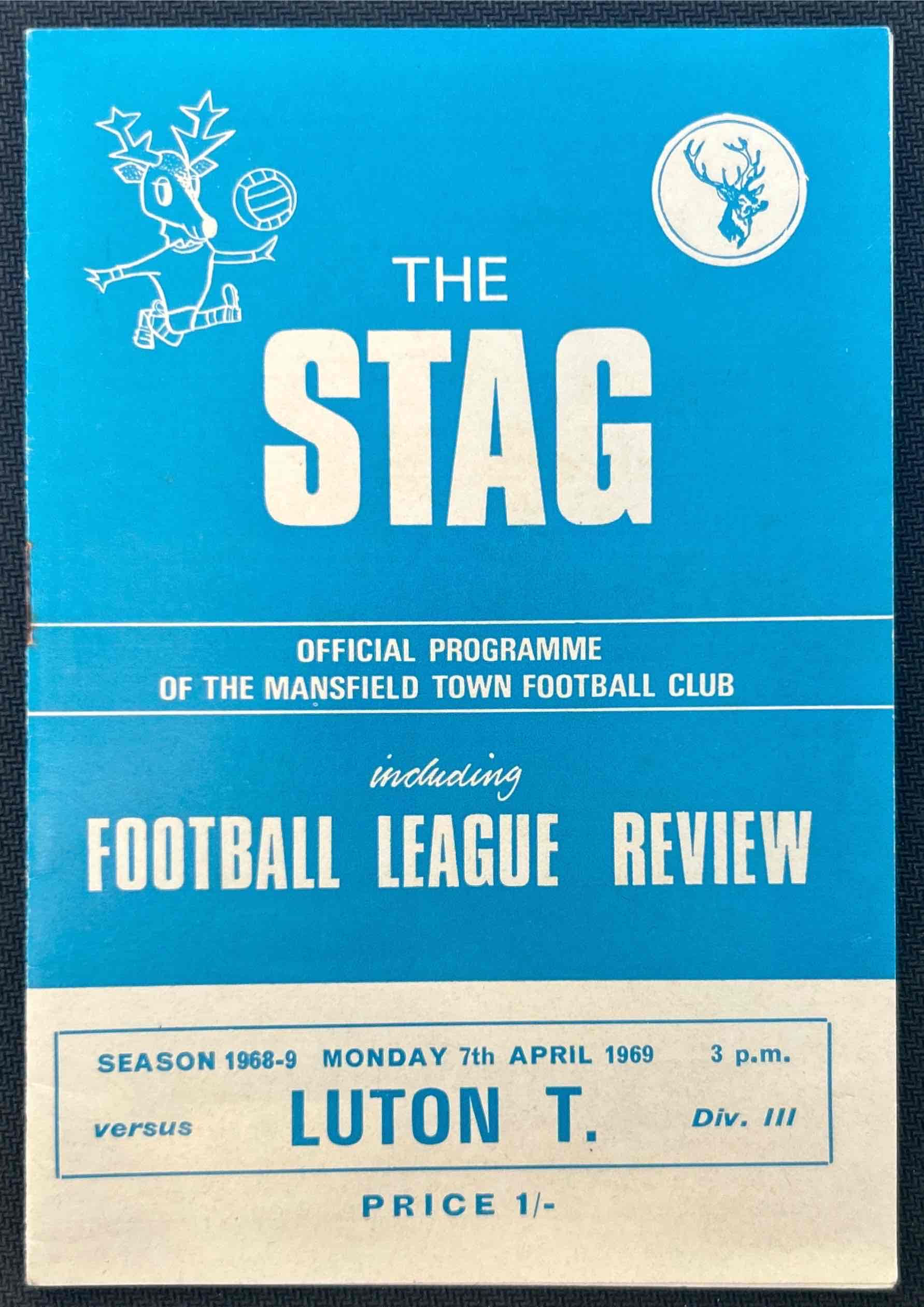 1969 Apr 7 Mansfield V Luton