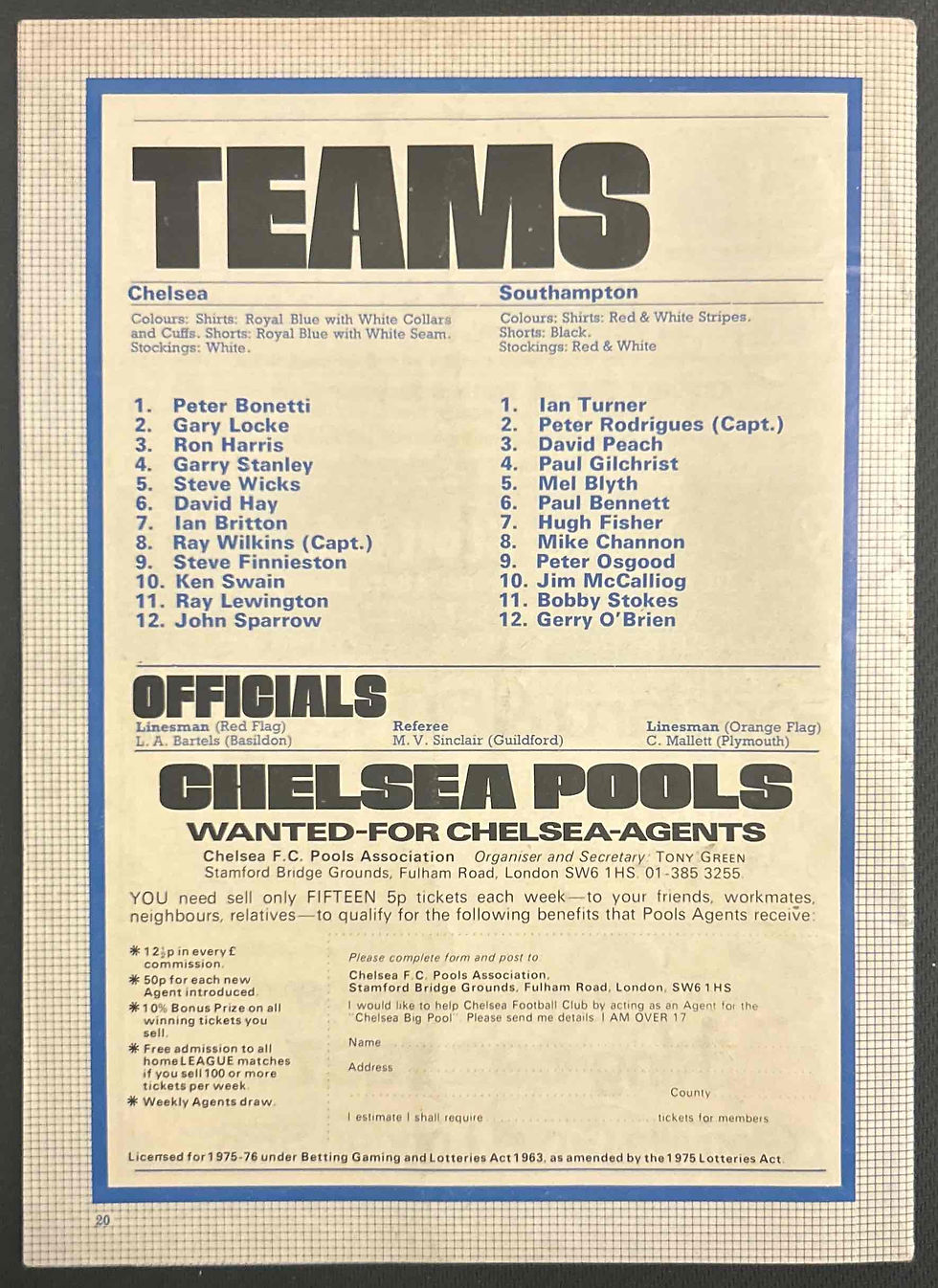 Thumbnail: Chelsea Football Programmes