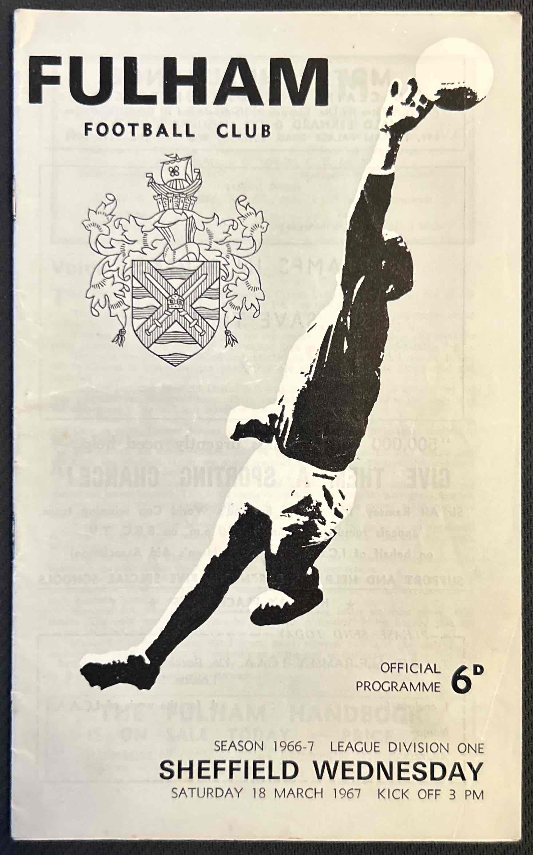 Fulham Football Programmes