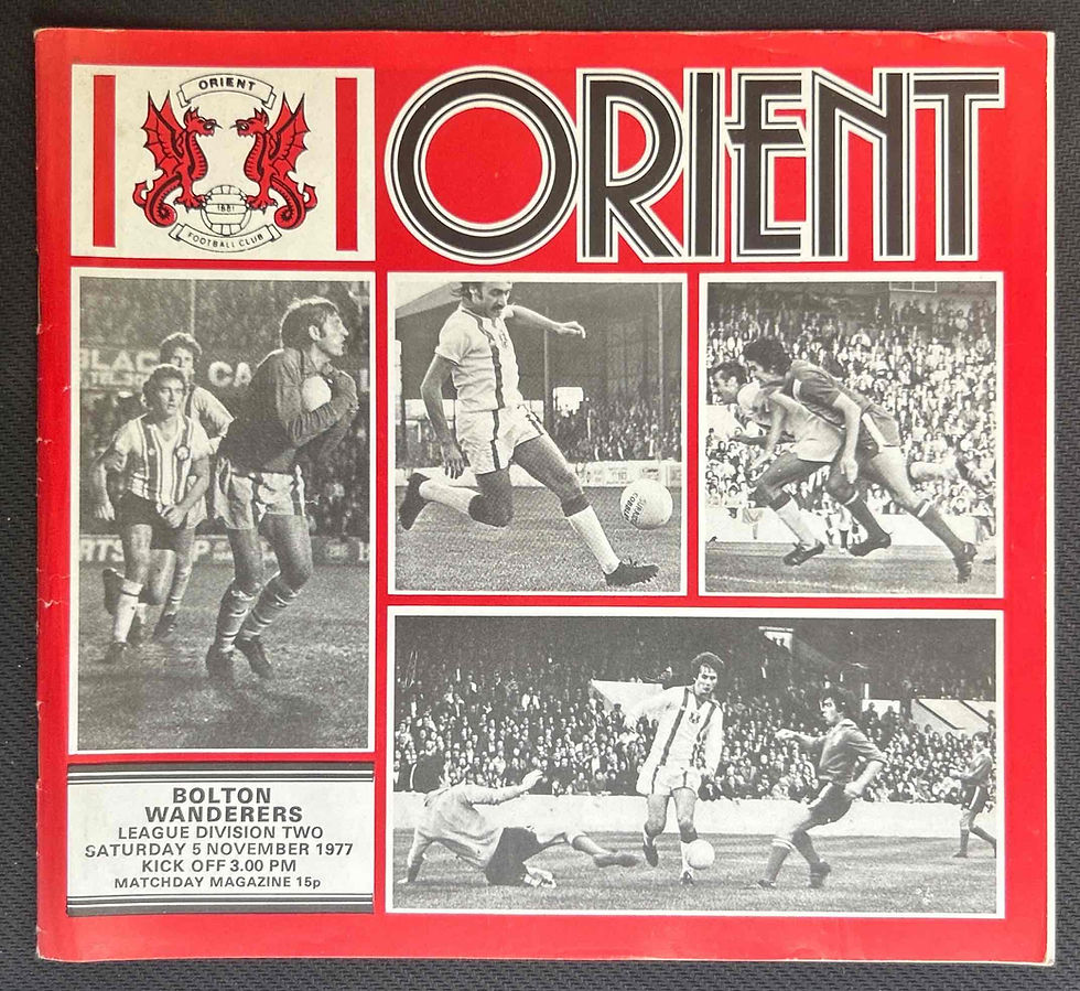 Leyton Orient V Bolton