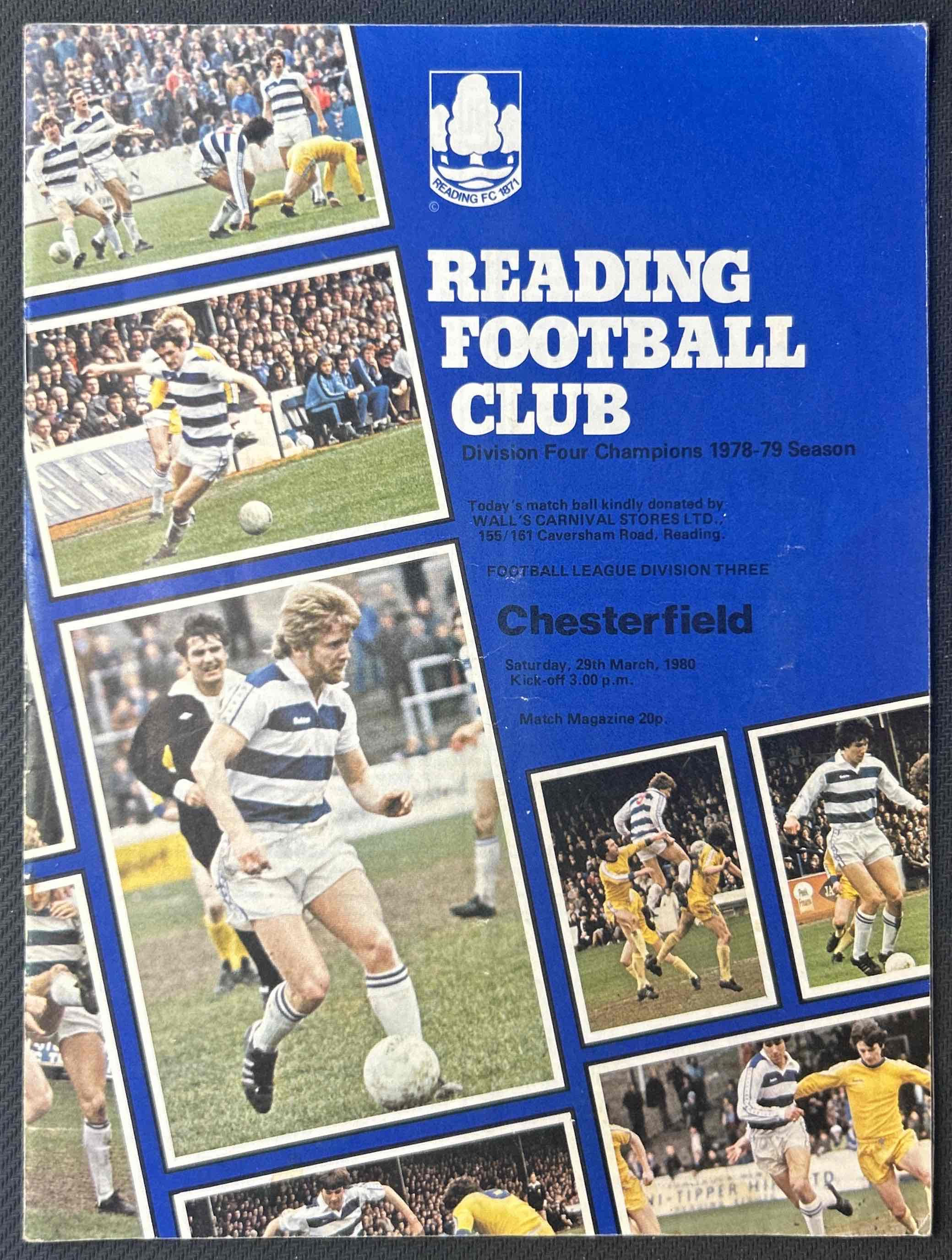 Reading V Chesterfield