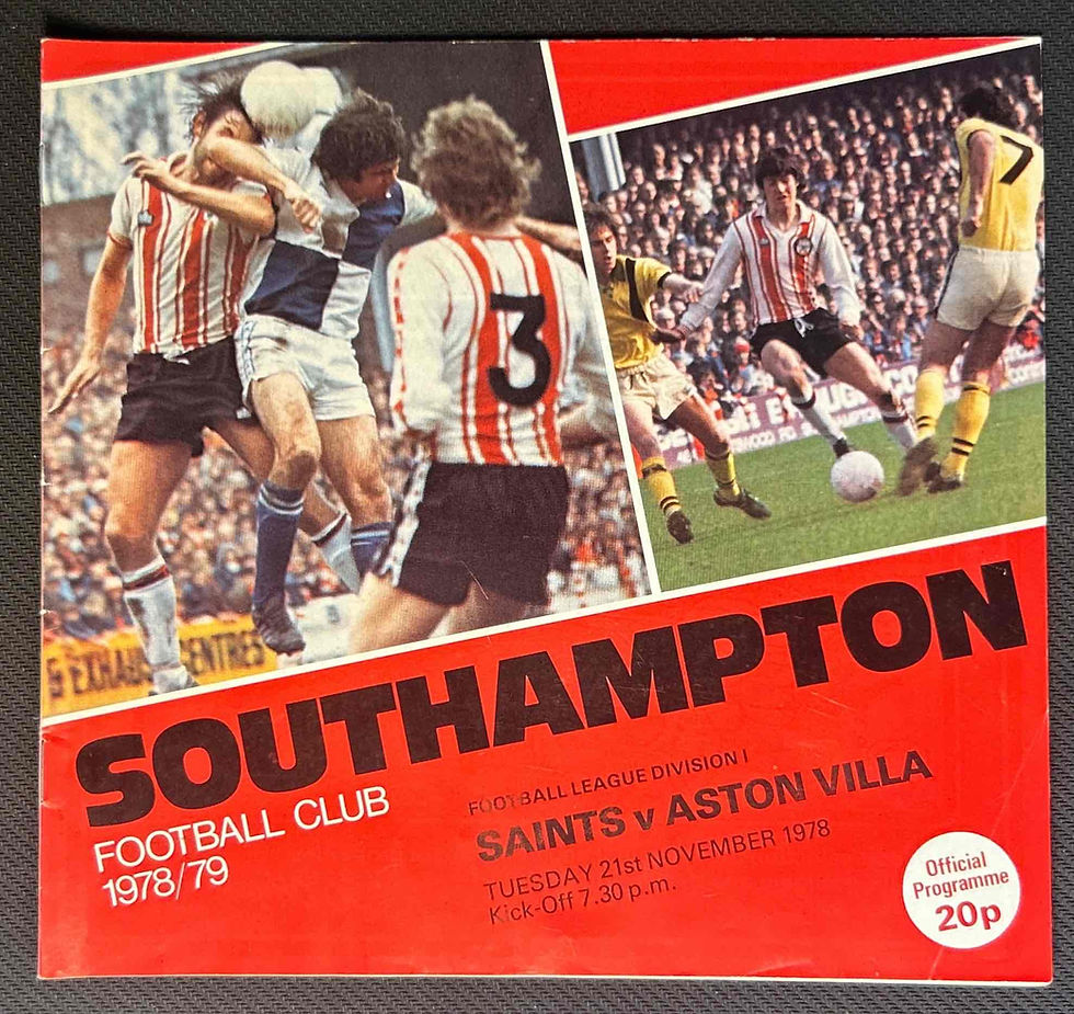 Southampton V Aston Villa