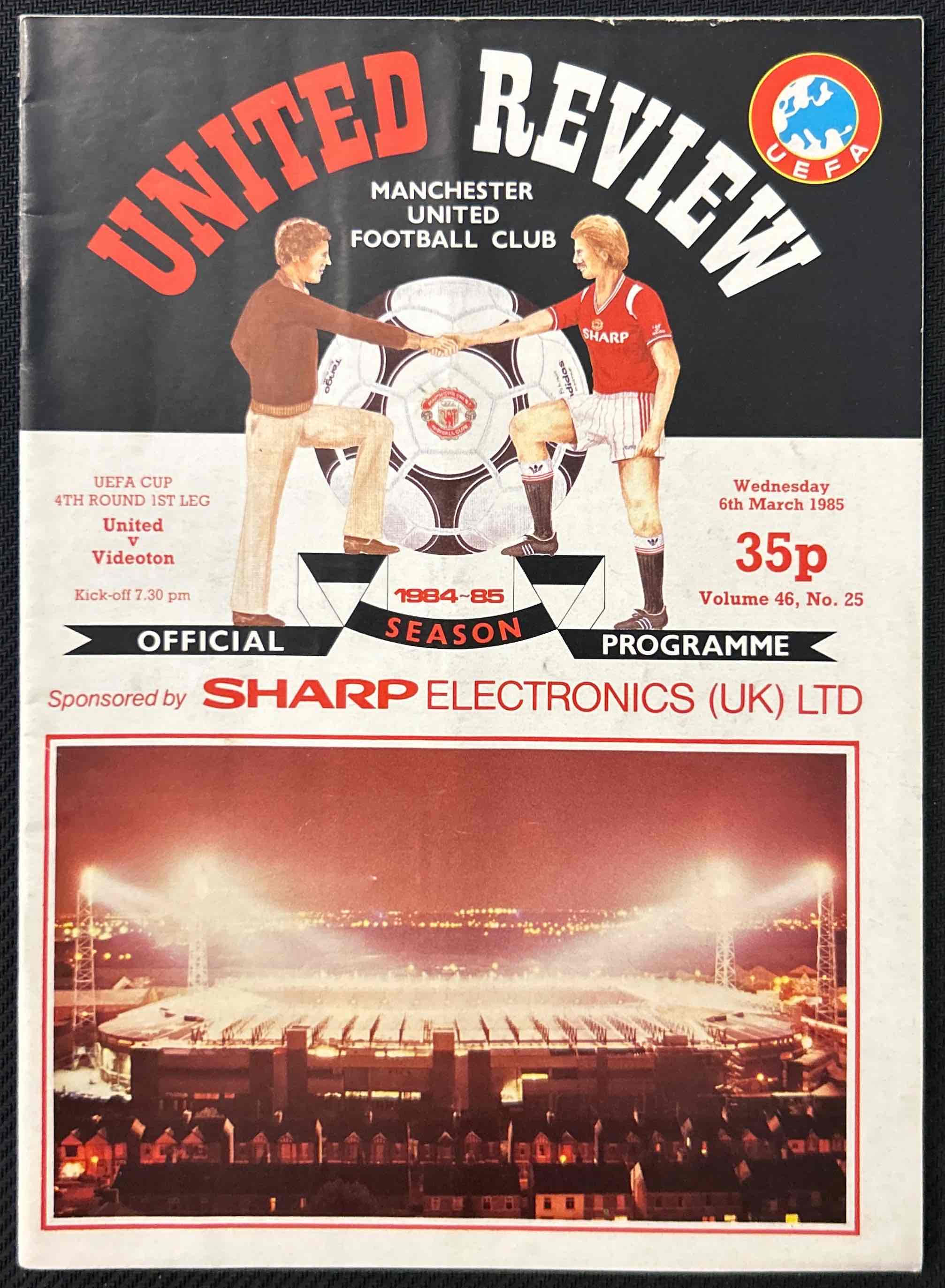 Programme Vault Man United Football Programmes