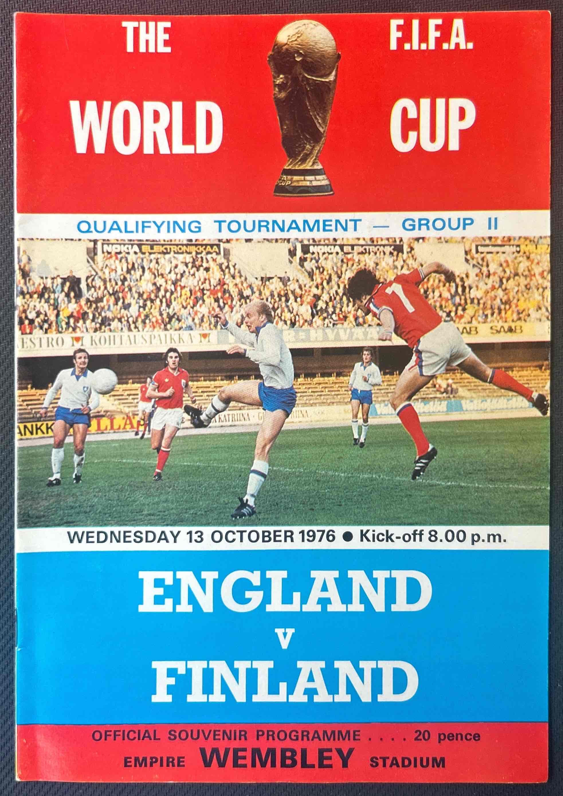 England V Finland