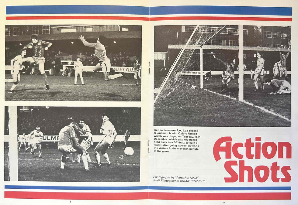 Thumbnail: Aldershot V Northampton