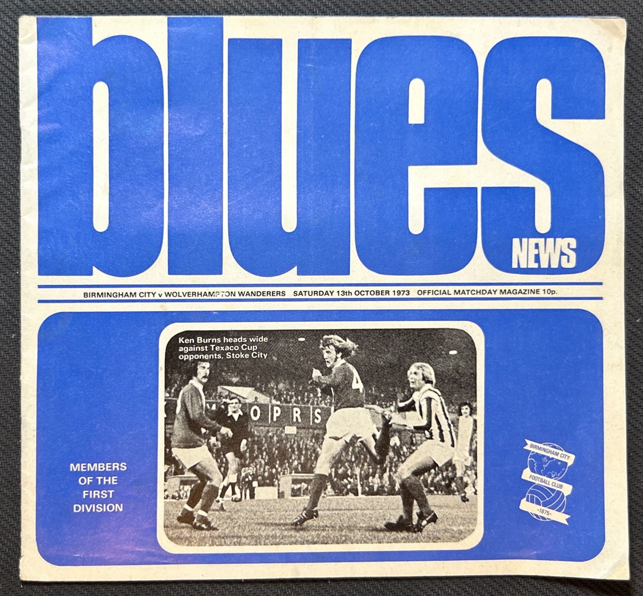 1973 Oct 13 Birmingham V Wolves