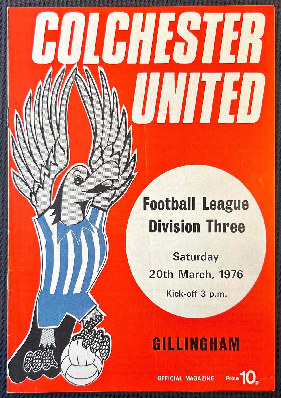 Colchester Football Programmes