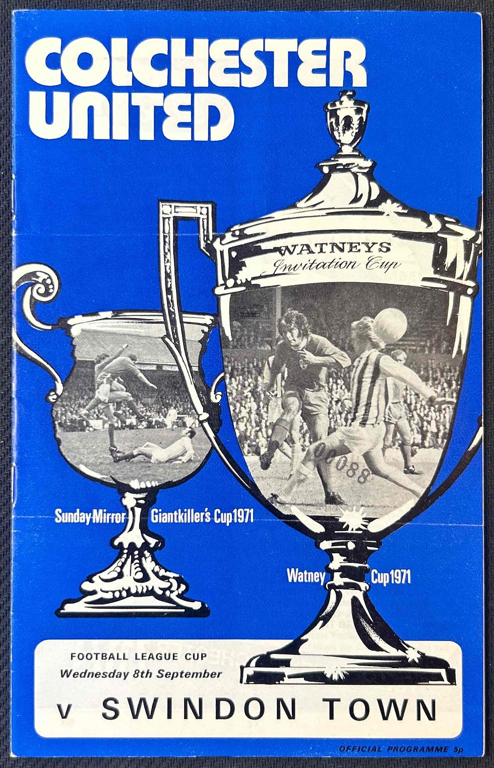 1971 Sep 8 Colchester V Swindon