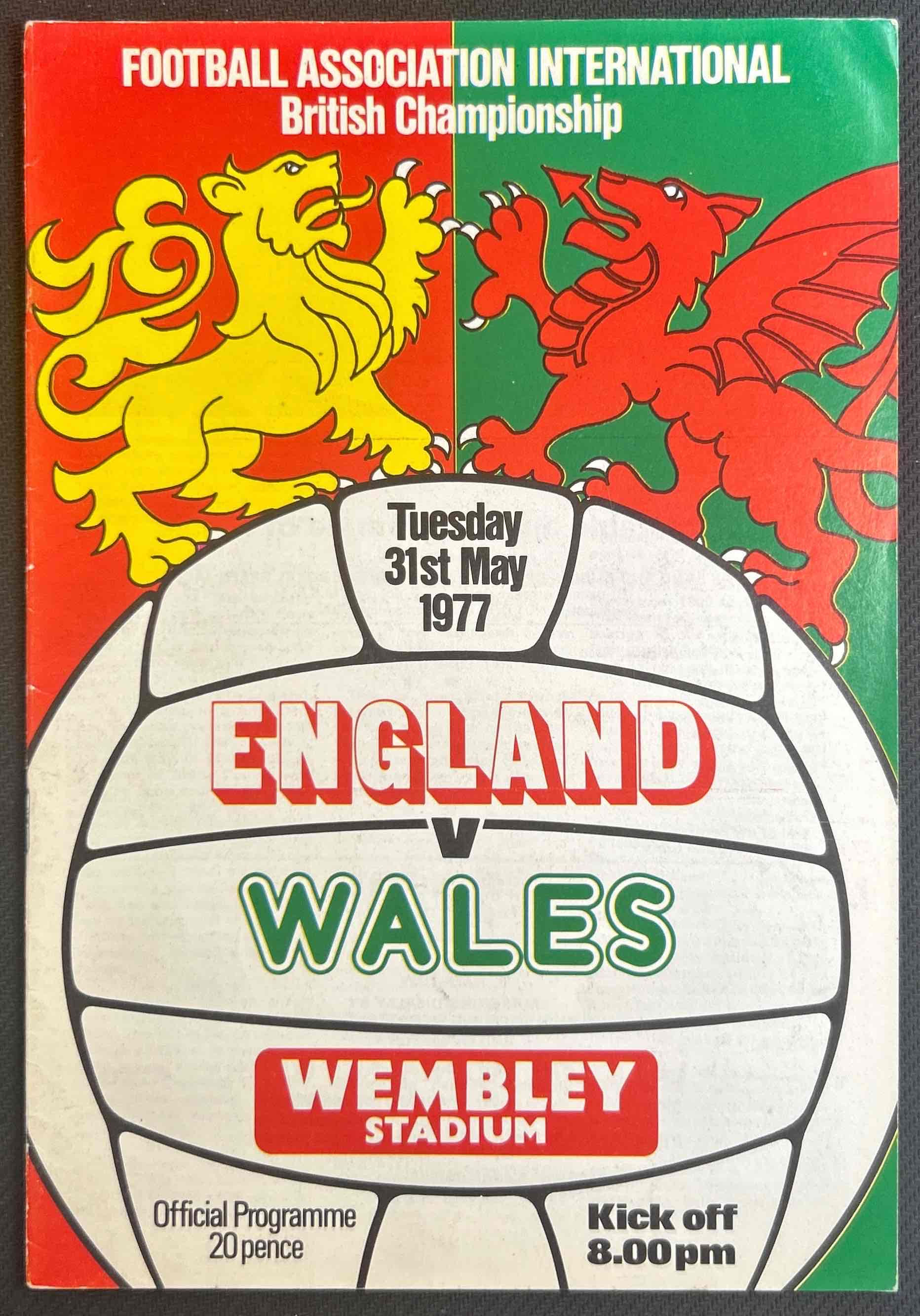 England V Wales