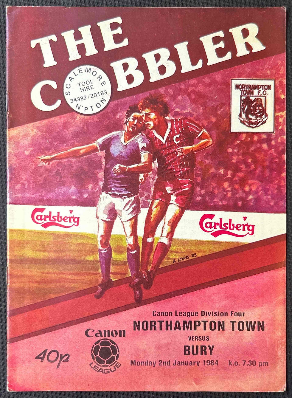 1984 Jan 2 Northampton V Bury
