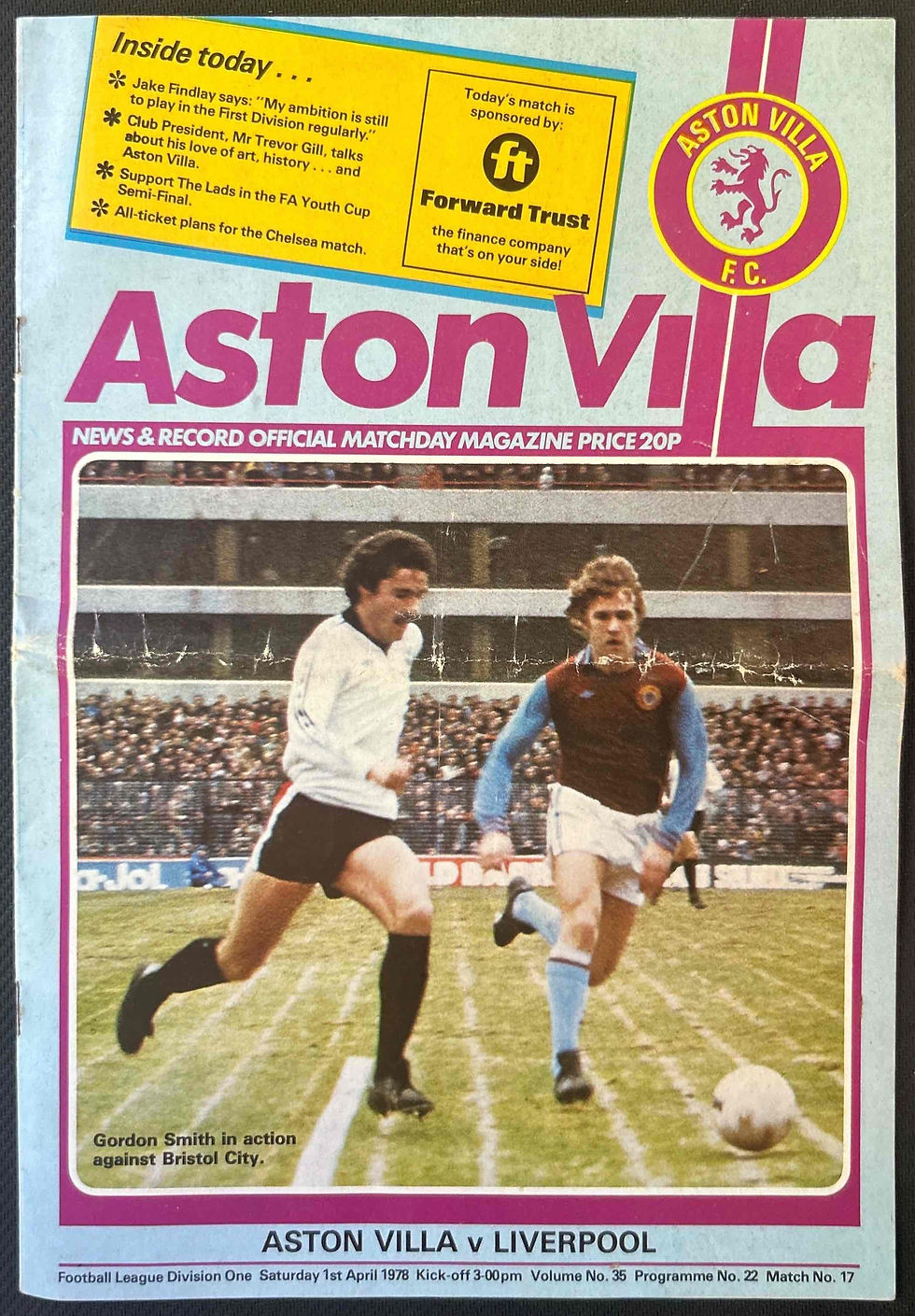 Aston Villa V Liverpool