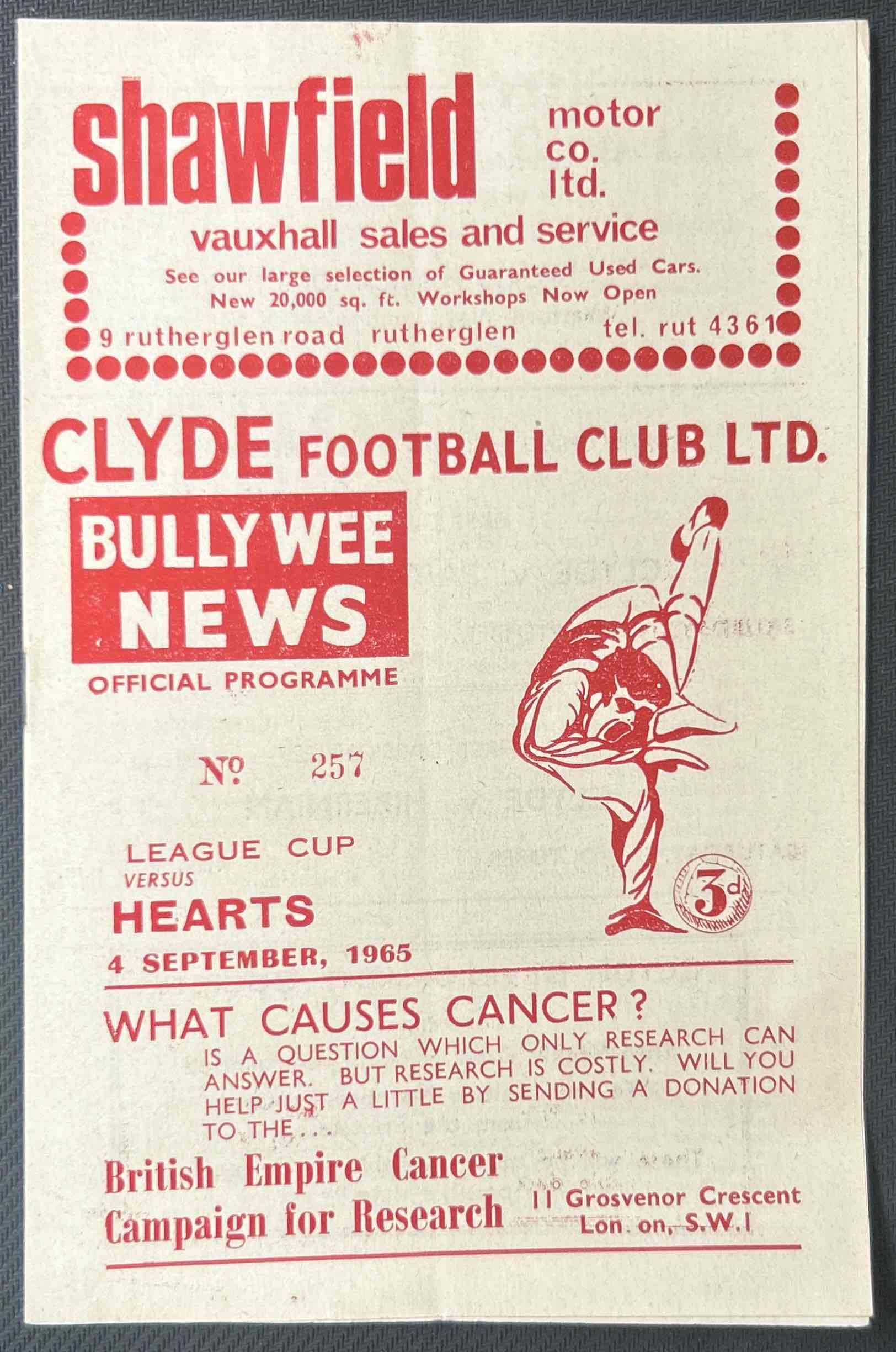 1965 Sep 4 Clyde V Hearts