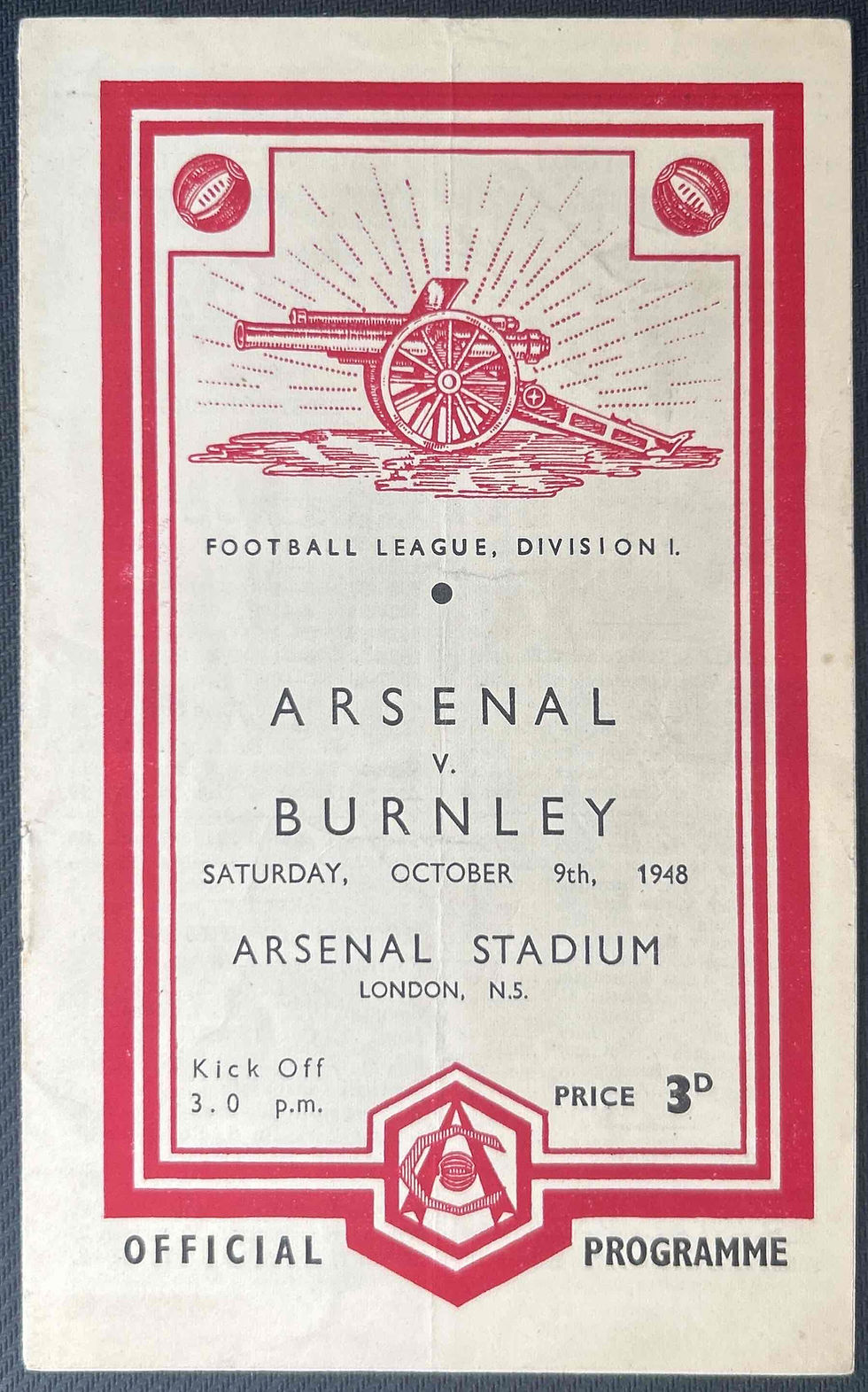 Arsenal V Burnley