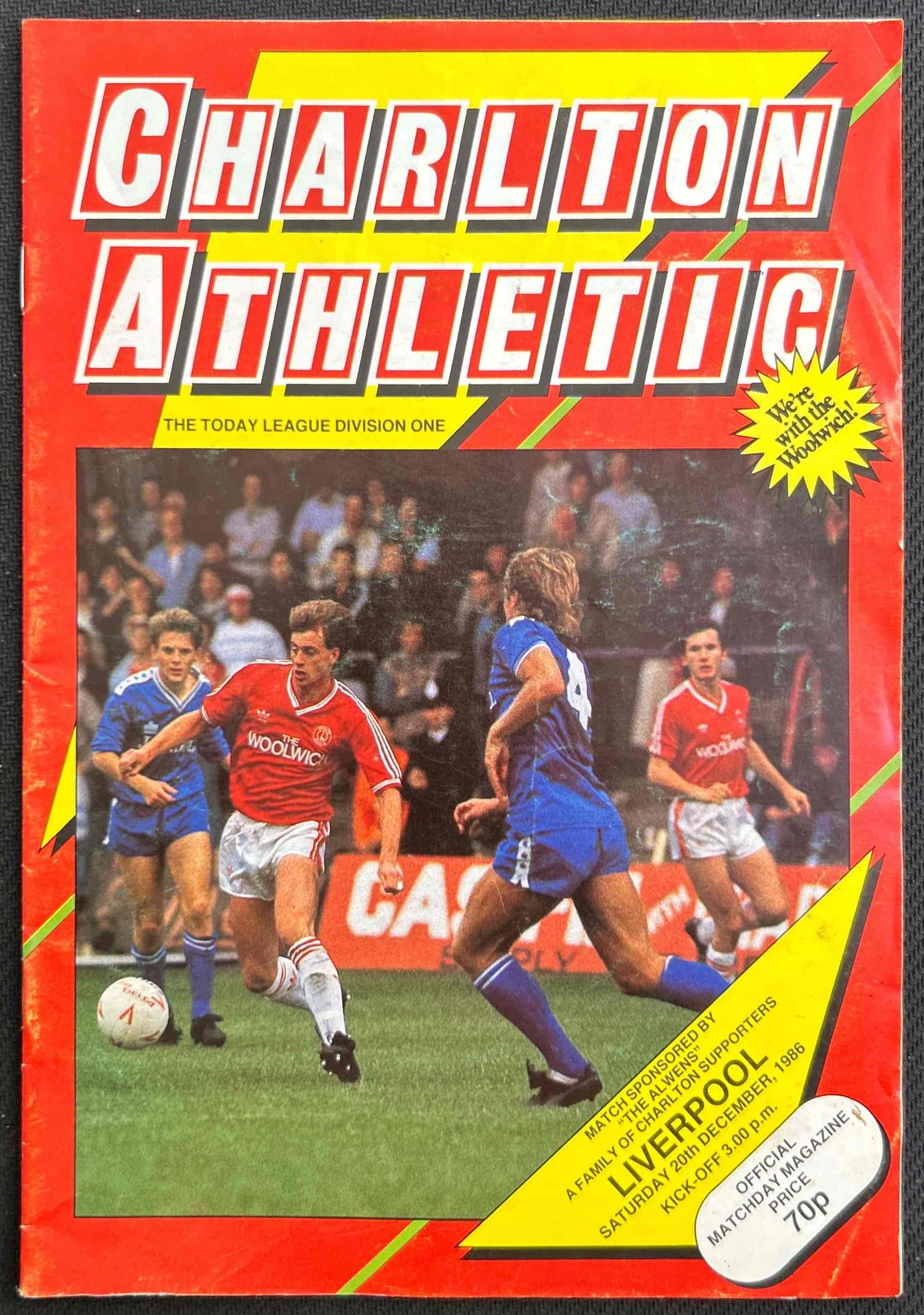Charlton V Liverpool