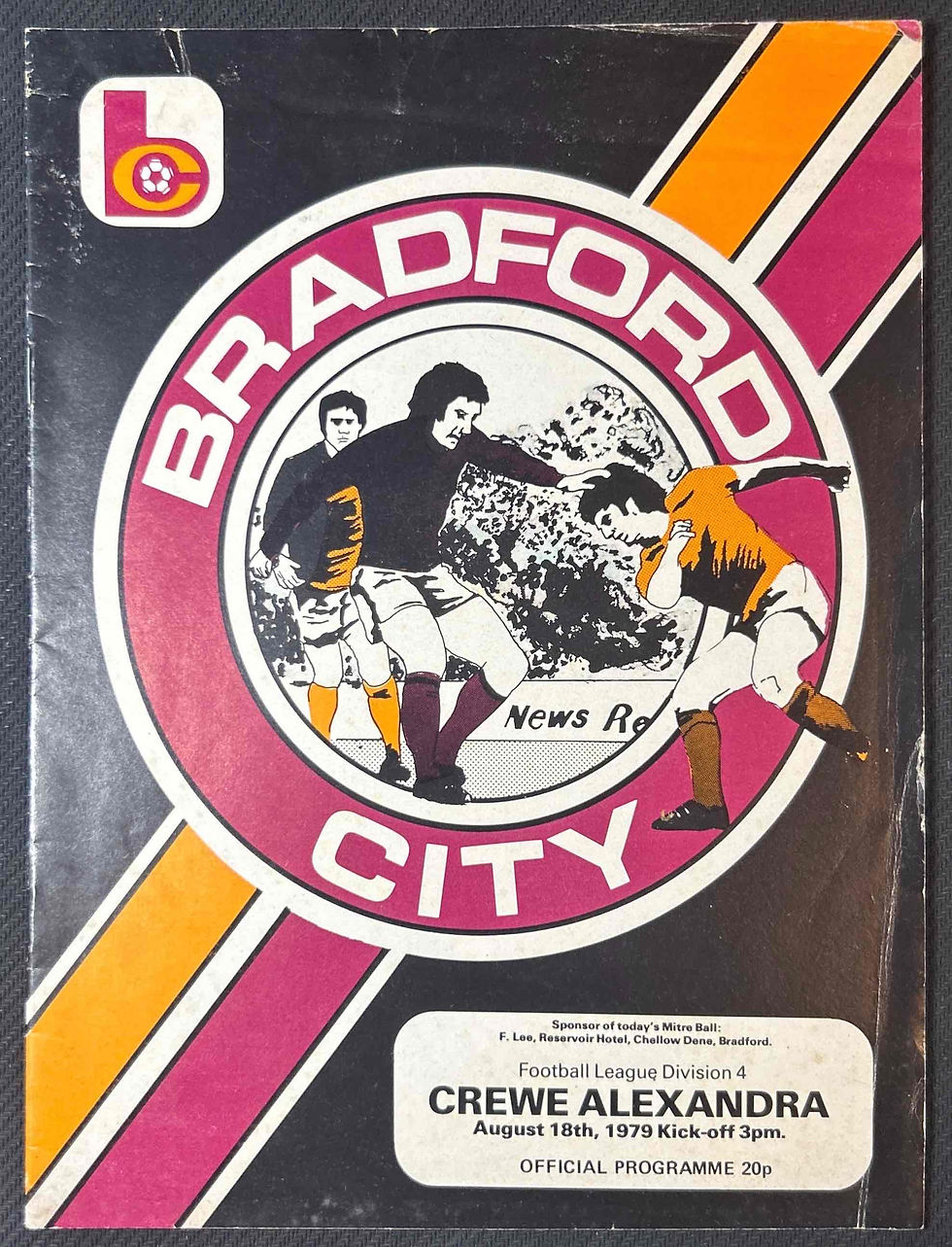 1979 Aug 18 Bradford V Crewe