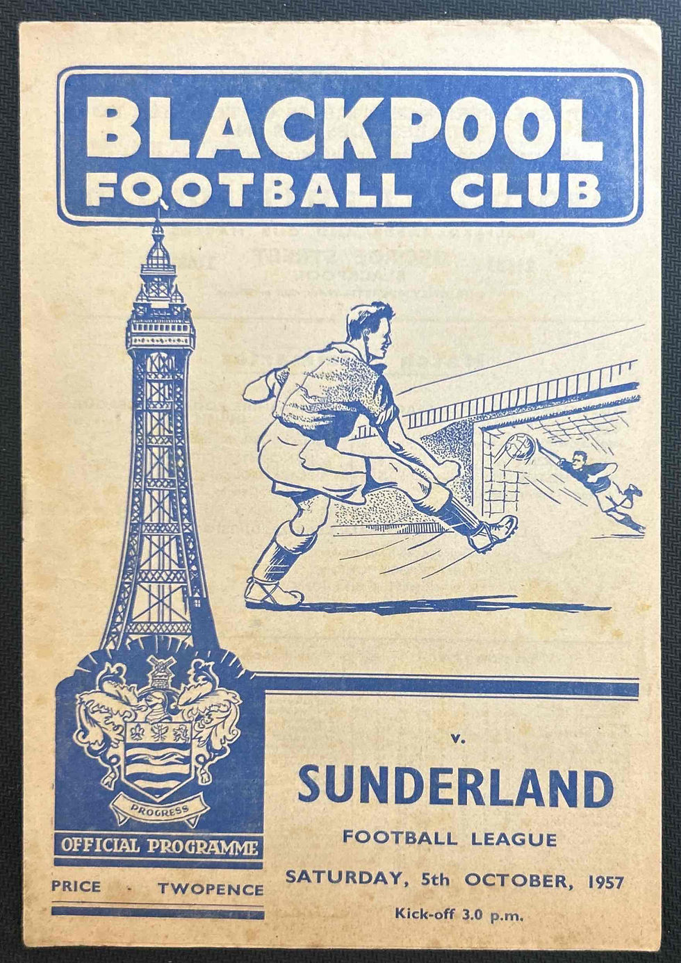 Blackpool Football Programmes