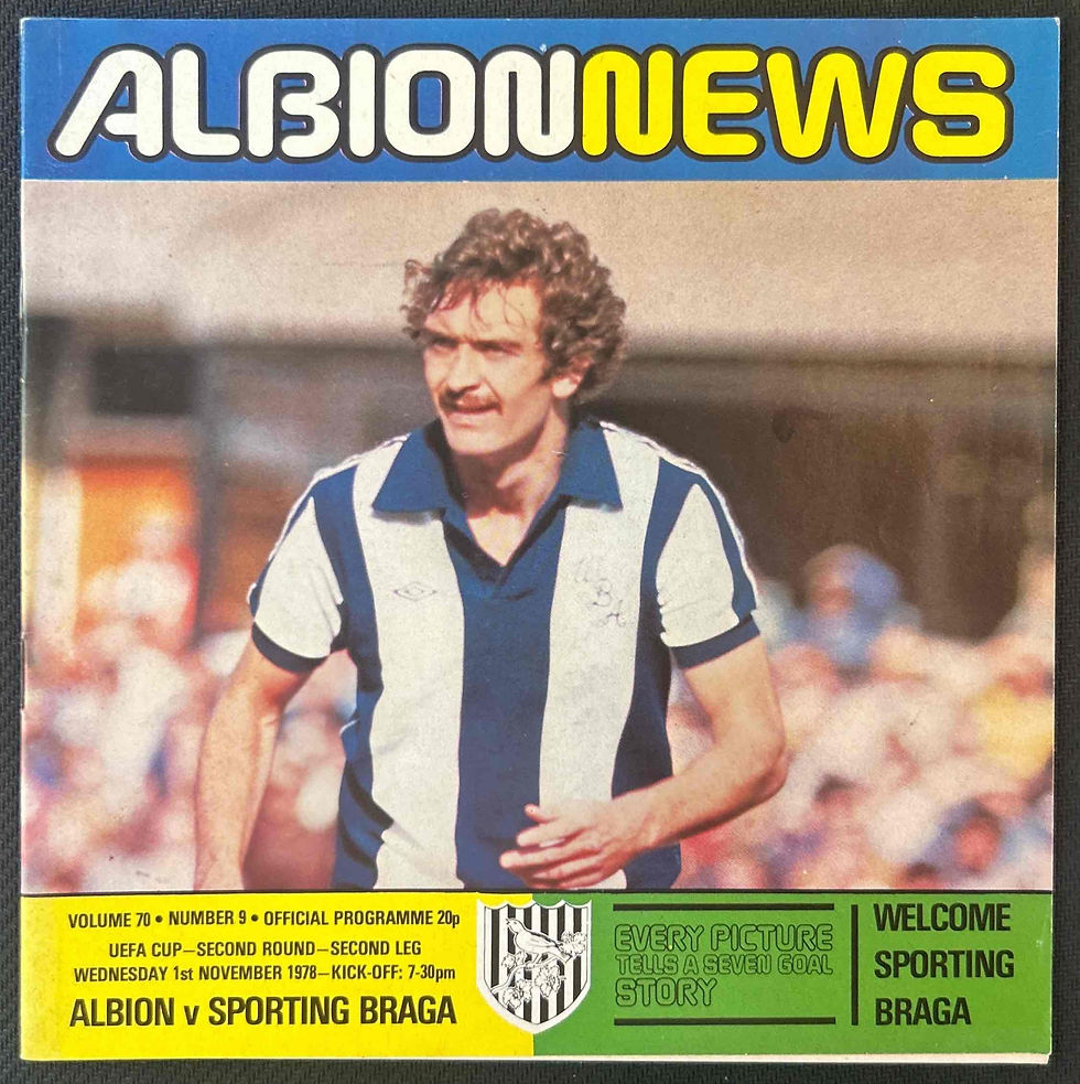 West Brom V Braga
