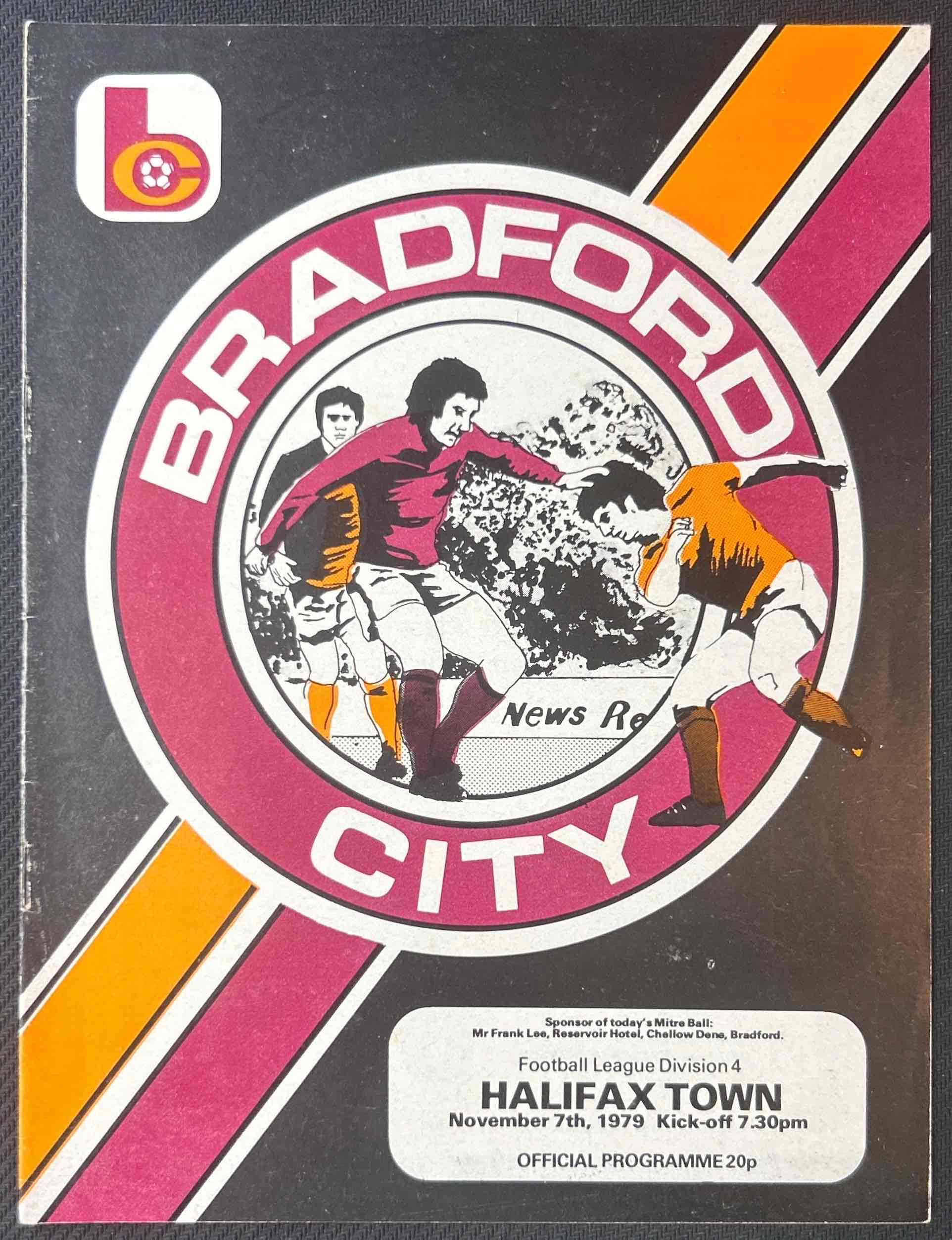 1979 Nov 7 Bradford City V Halifax