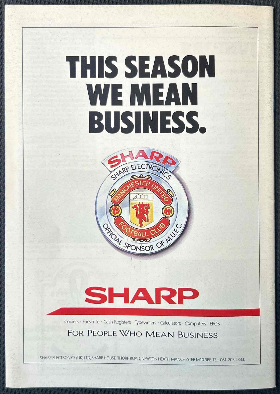 Thumbnail: Man United Football Programmes