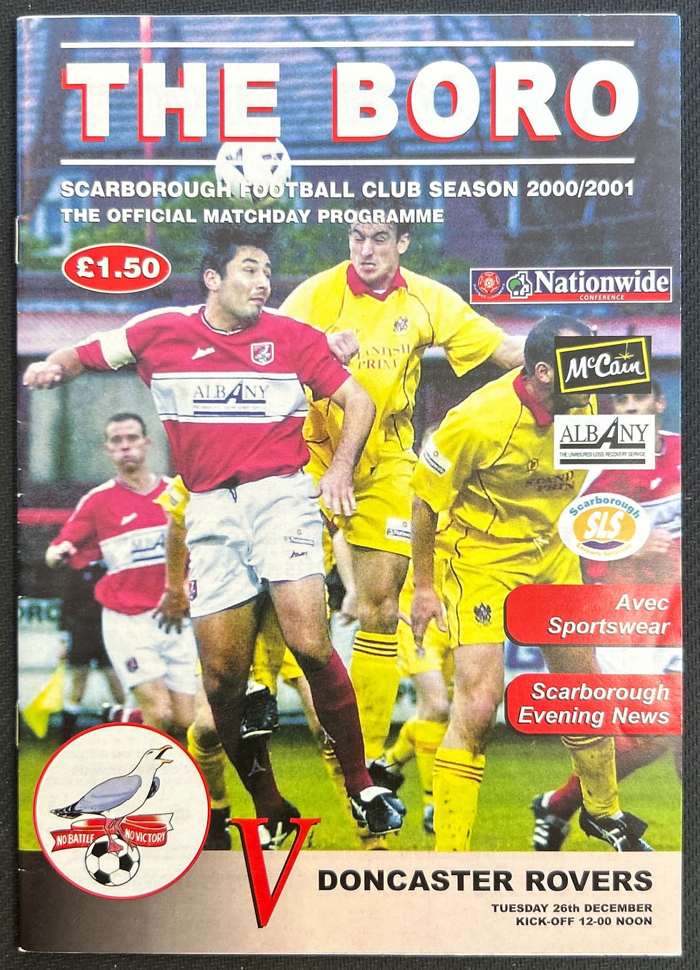 2000 Dec 26 Scarborough V Doncaster