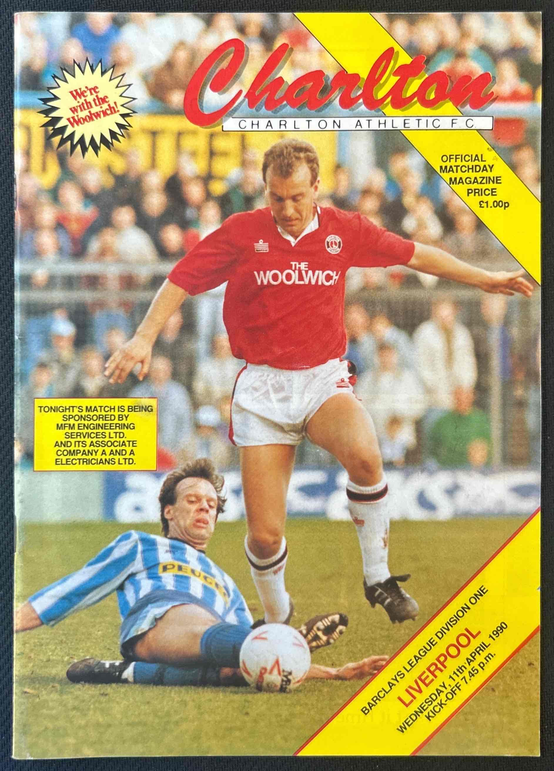 Charlton V Liverpool