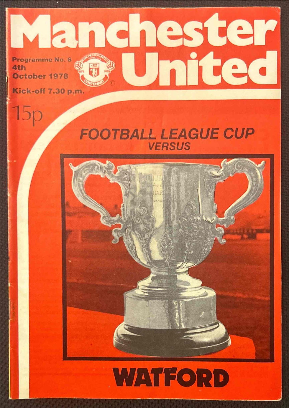 Man United Football Programme