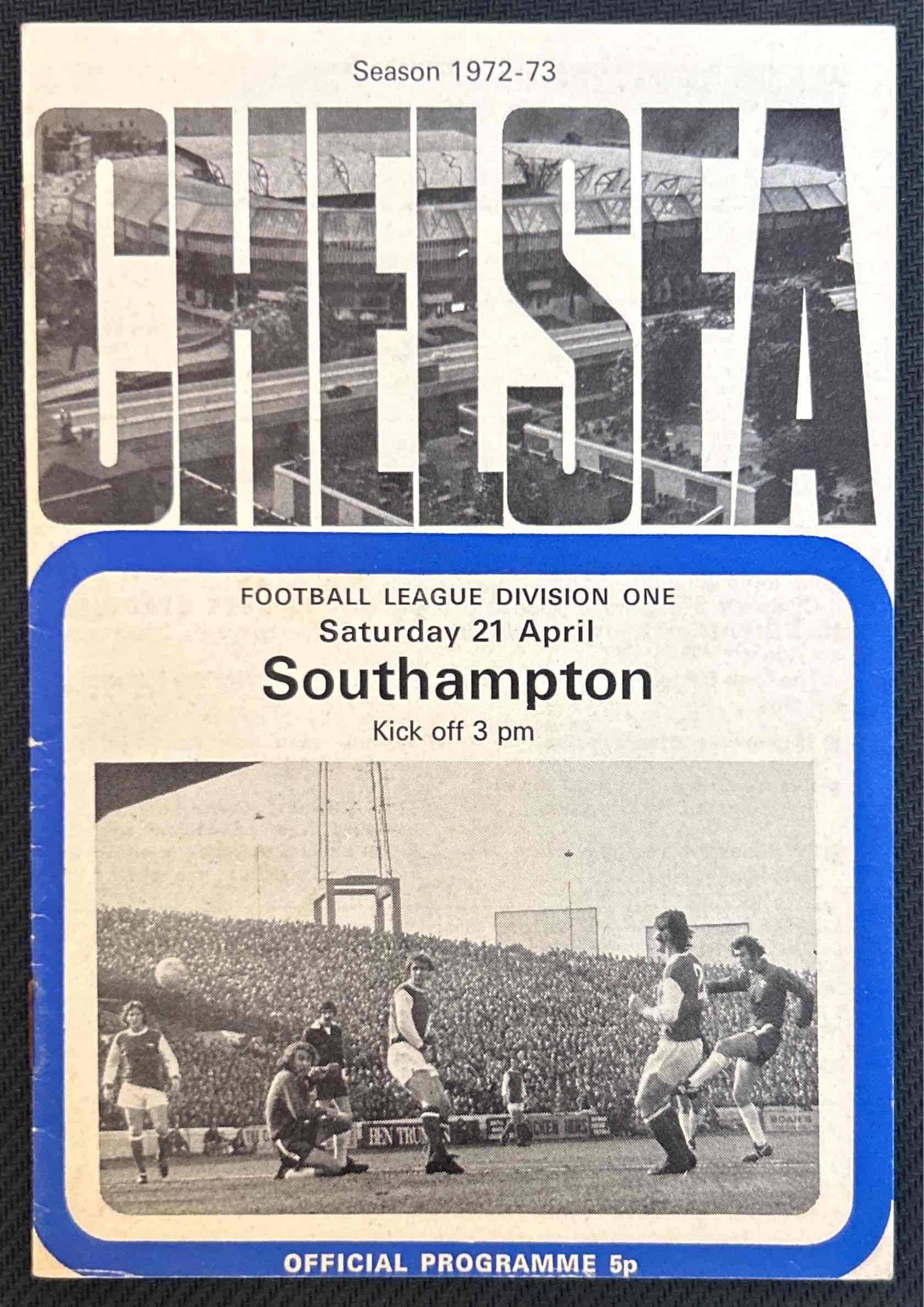 1973 Apr 21 Chelsea V Southampton