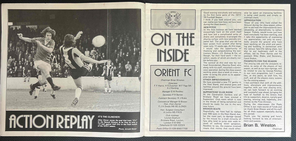 Thumbnail: Leyton Orient V Blackpool