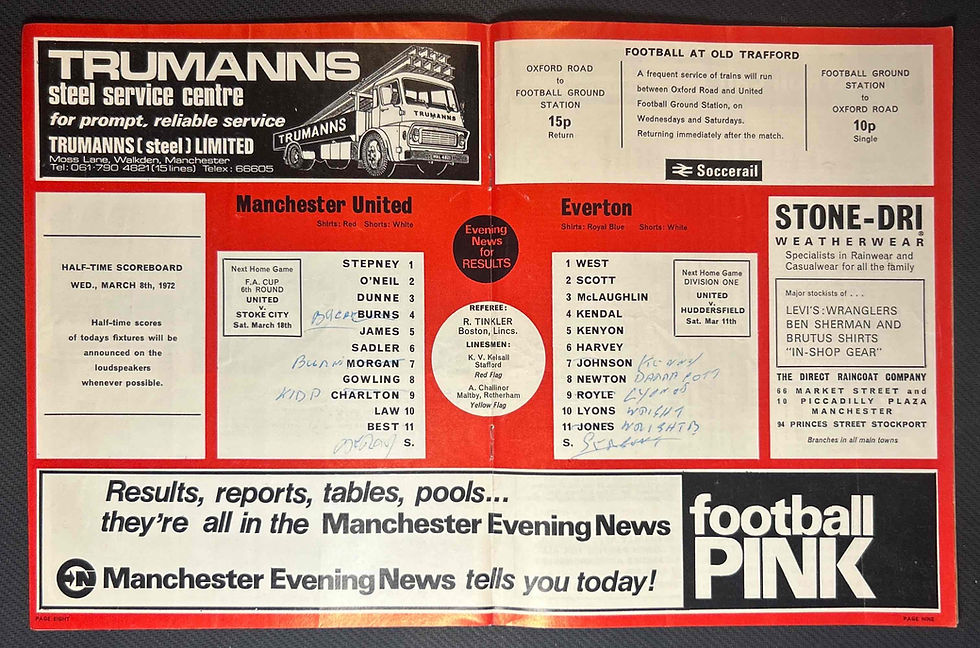 Thumbnail: Man United V Everton