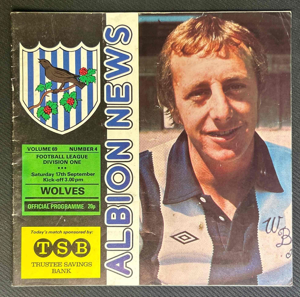 West Brom V Wolves