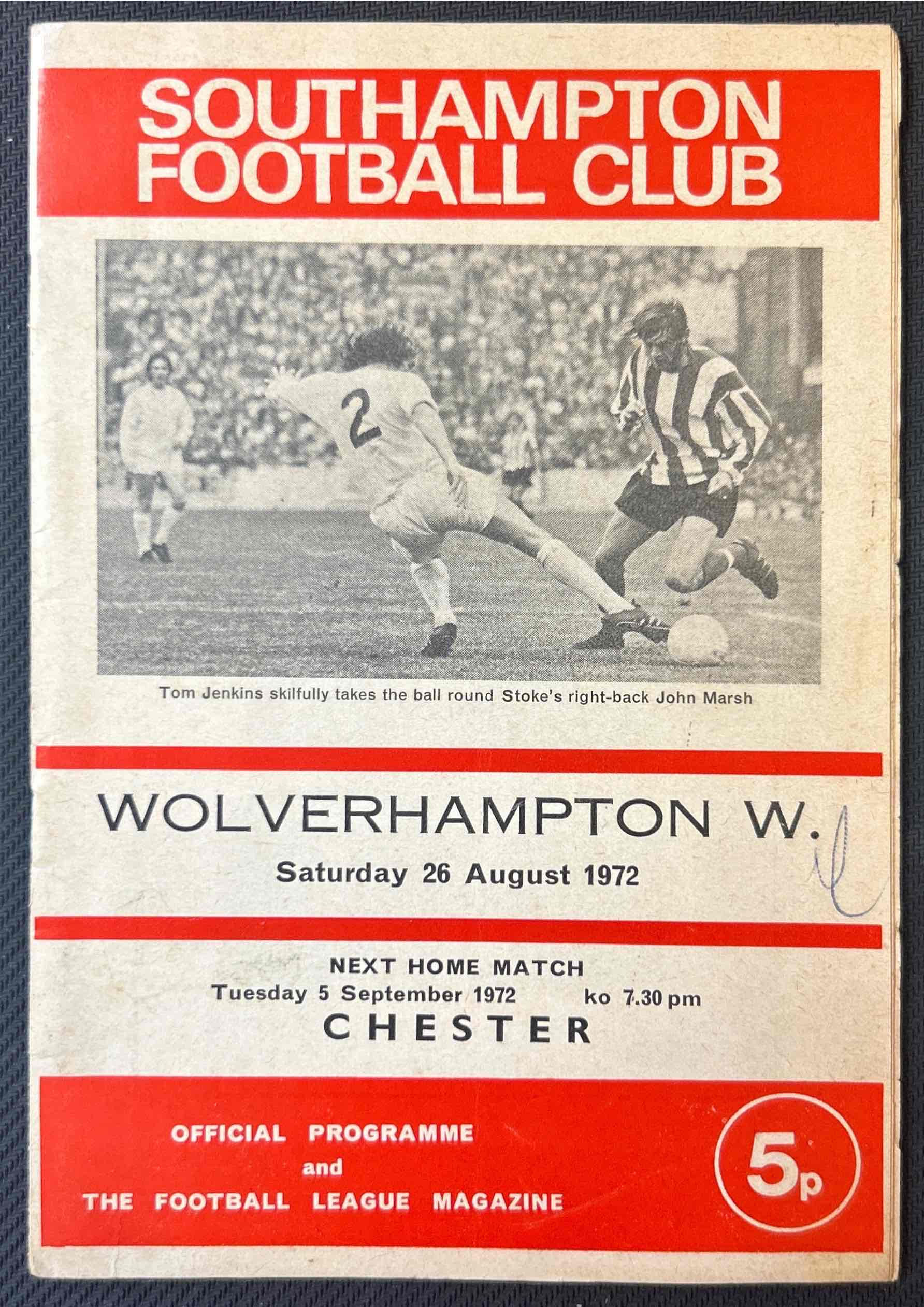 Southampton Football Programme