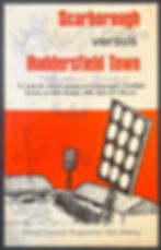 Scarborough Football Programmes