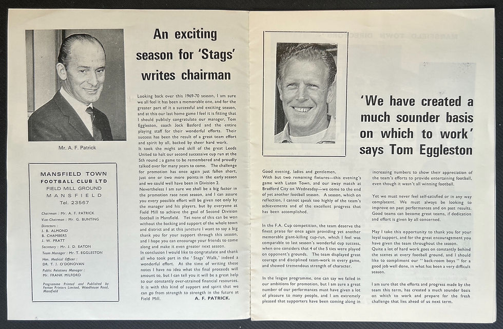 1970 Apr 20 Mansfield V Luton