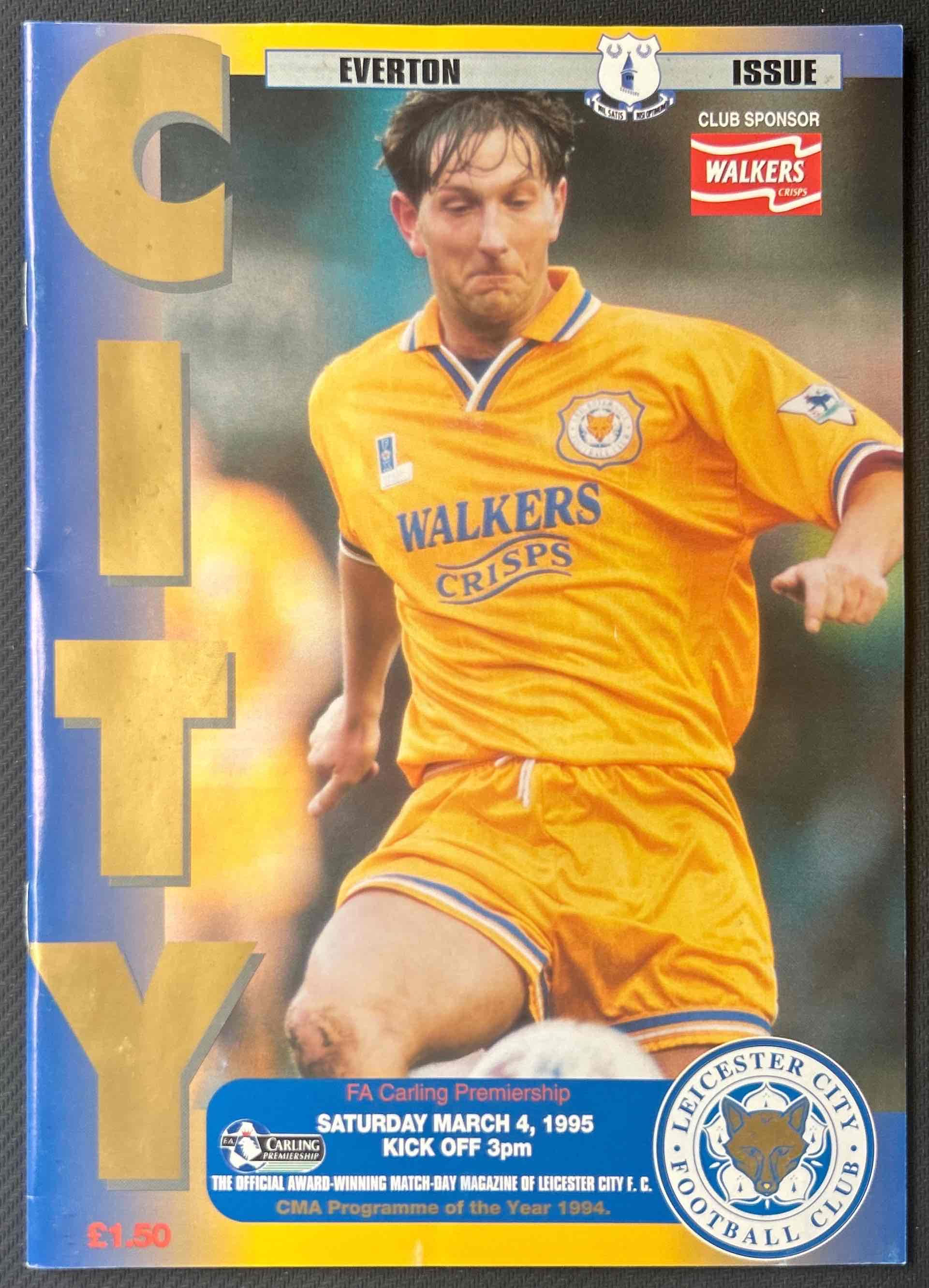 1995 Mar 4 Leicester V Everton