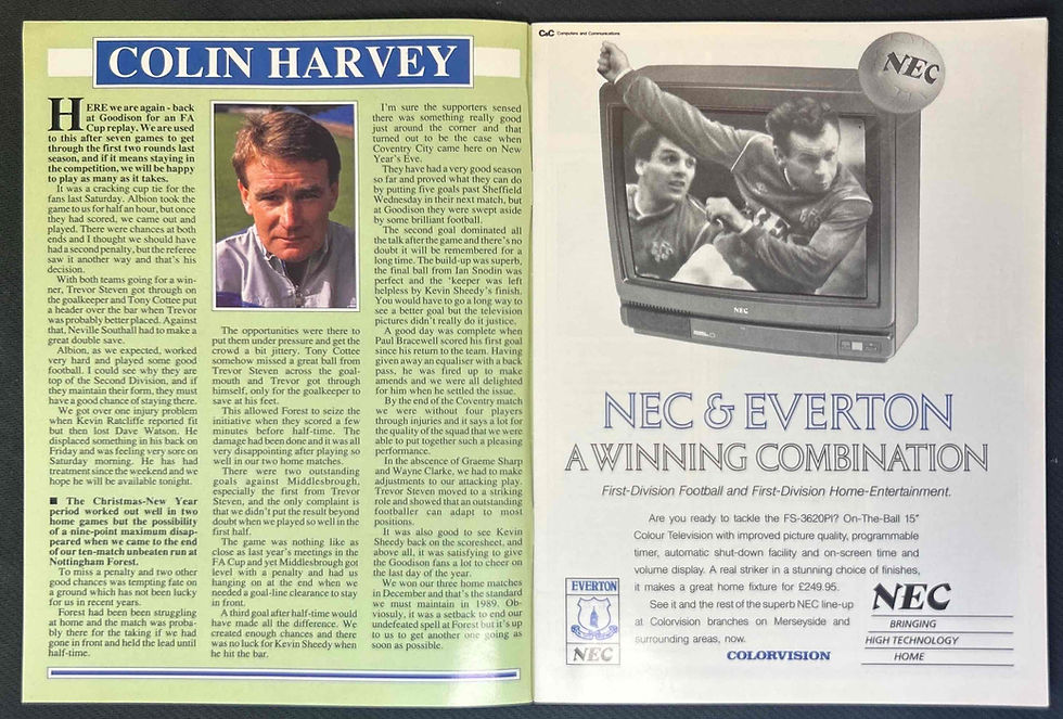 Thumbnail: 1989 Jan 11 Everton V West Brom