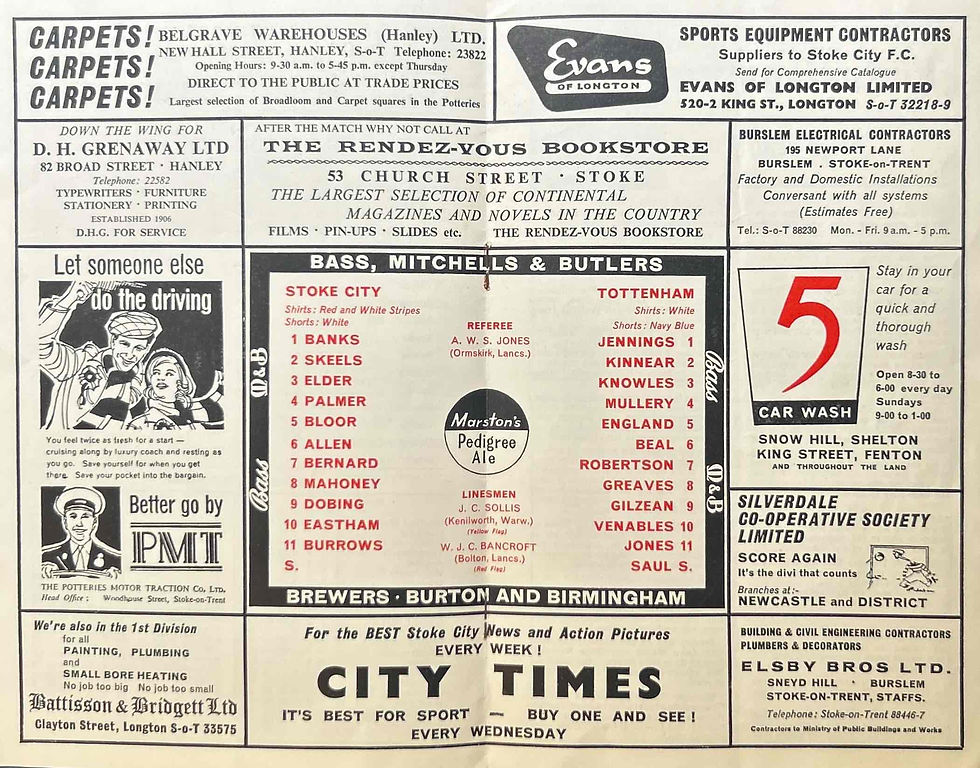 Thumbnail: Stoke Football Programmes