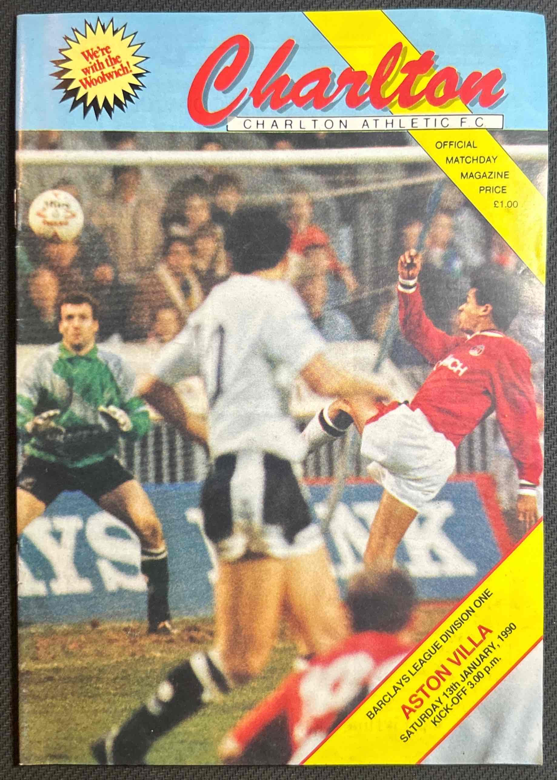 Charlton V Aston Villa