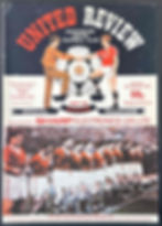 Man United Football Programmes