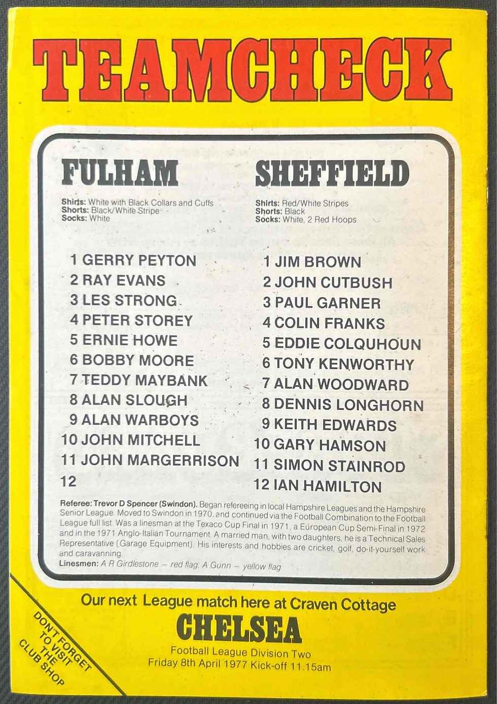 Thumbnail: Fulham V Sheffield United