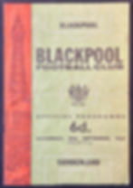 Blackpool Football Programmes