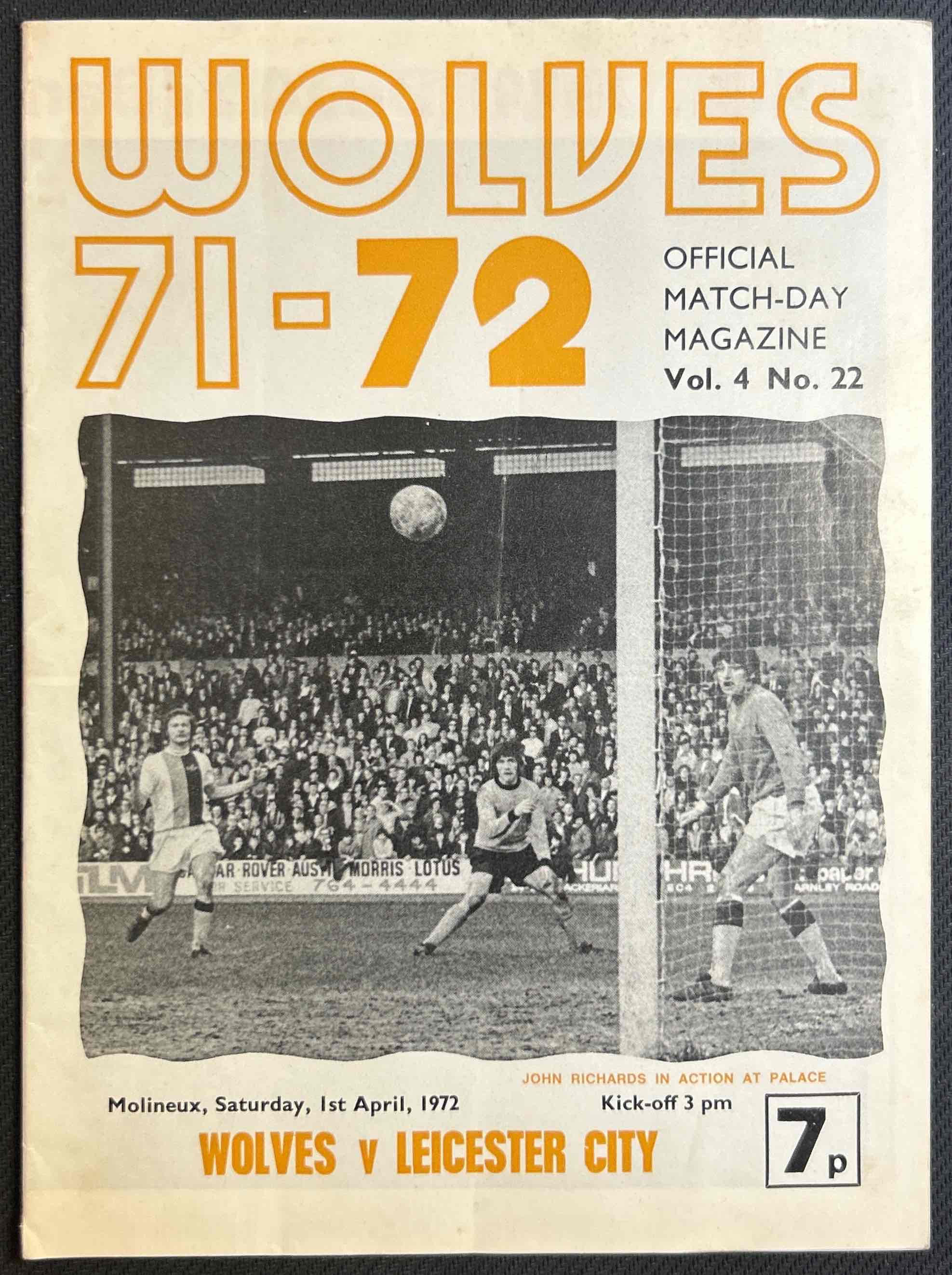 Wolves V Leicester