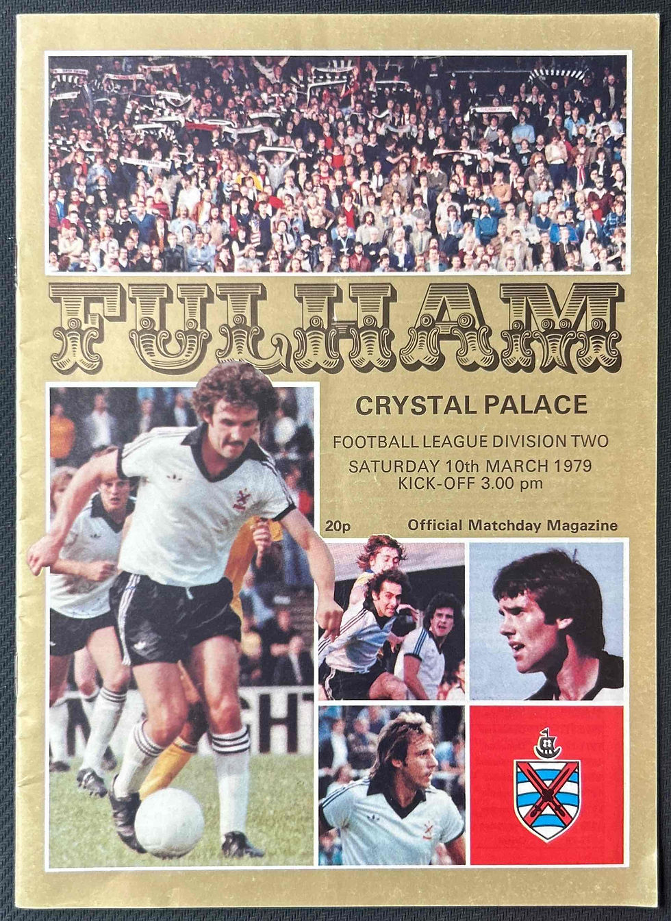 1979 Mar 10 Fulham V Crystal Palace